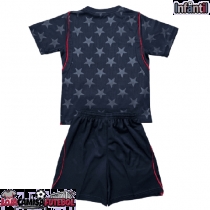 Camisa de Futebol Estados Unidos Equipamento Secundário Infantil Mundo 2026 Manga Curta (+ Calças curtas)